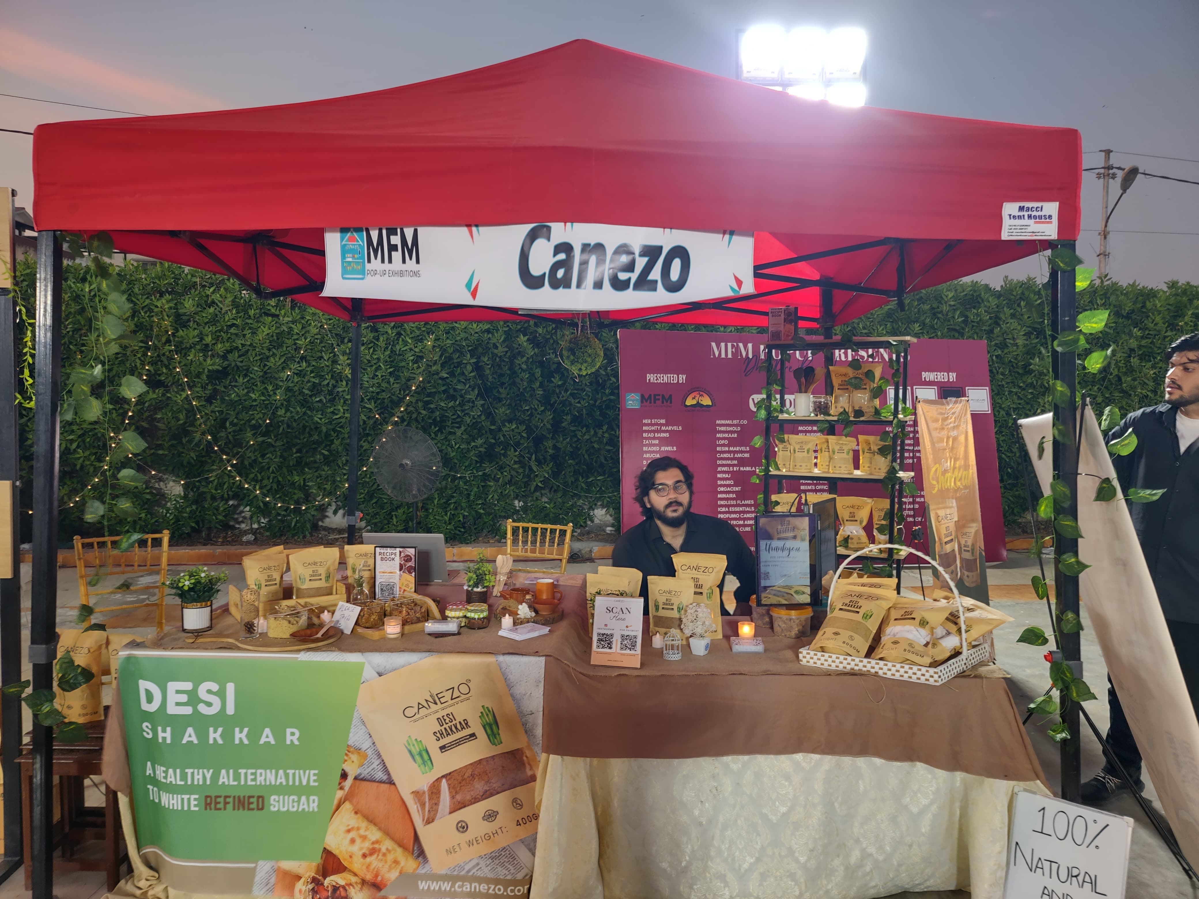 Canezo at MFM POPUP: A Sweet Success at The Sunset Club
