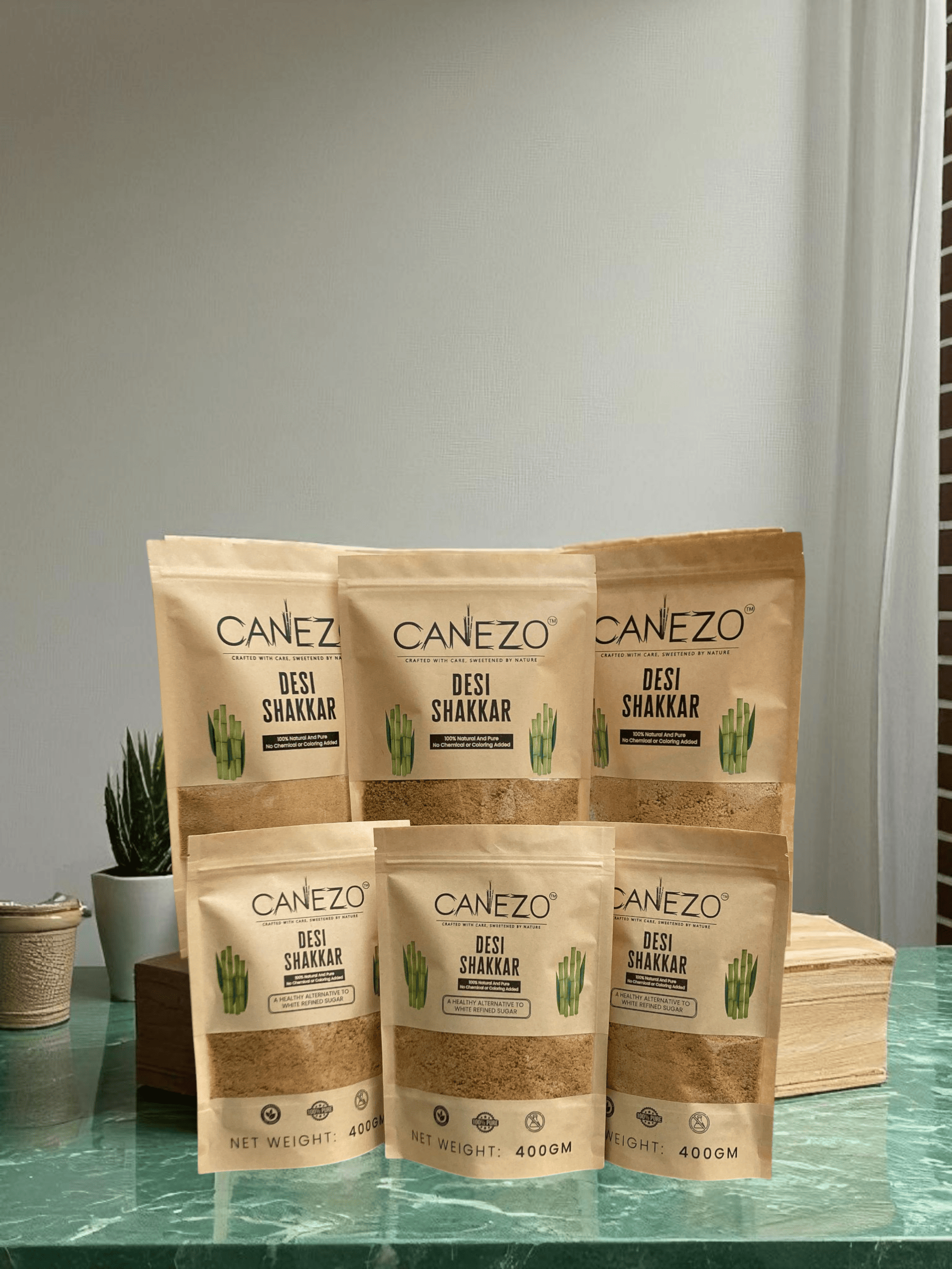 CANEZO DEAL 10 DESI SHAKKAR PACK OF 6 (3 x 800 gm & 3 x 400 gm)