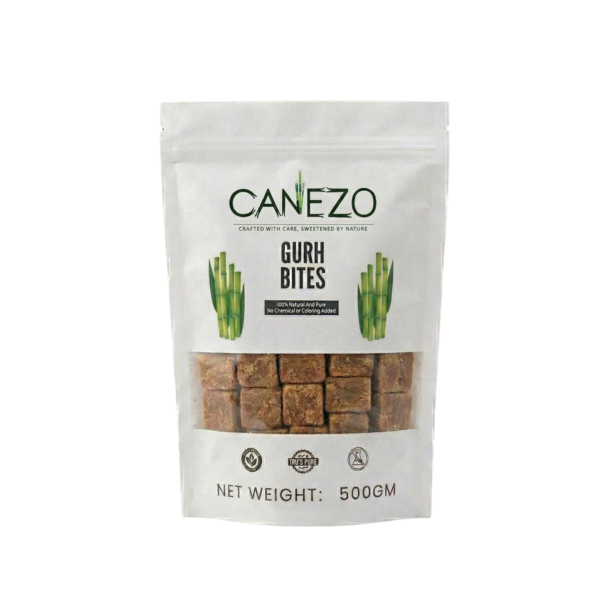 Desi Gurr Bites (100% Pure & Natural) (Jaggery Cubes) | 500 GM