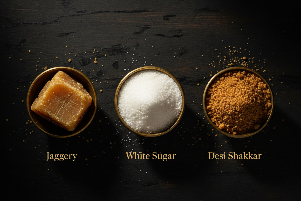 Understanding the Difference Between Jaggery, Desi Shakkar & Brown Sugar