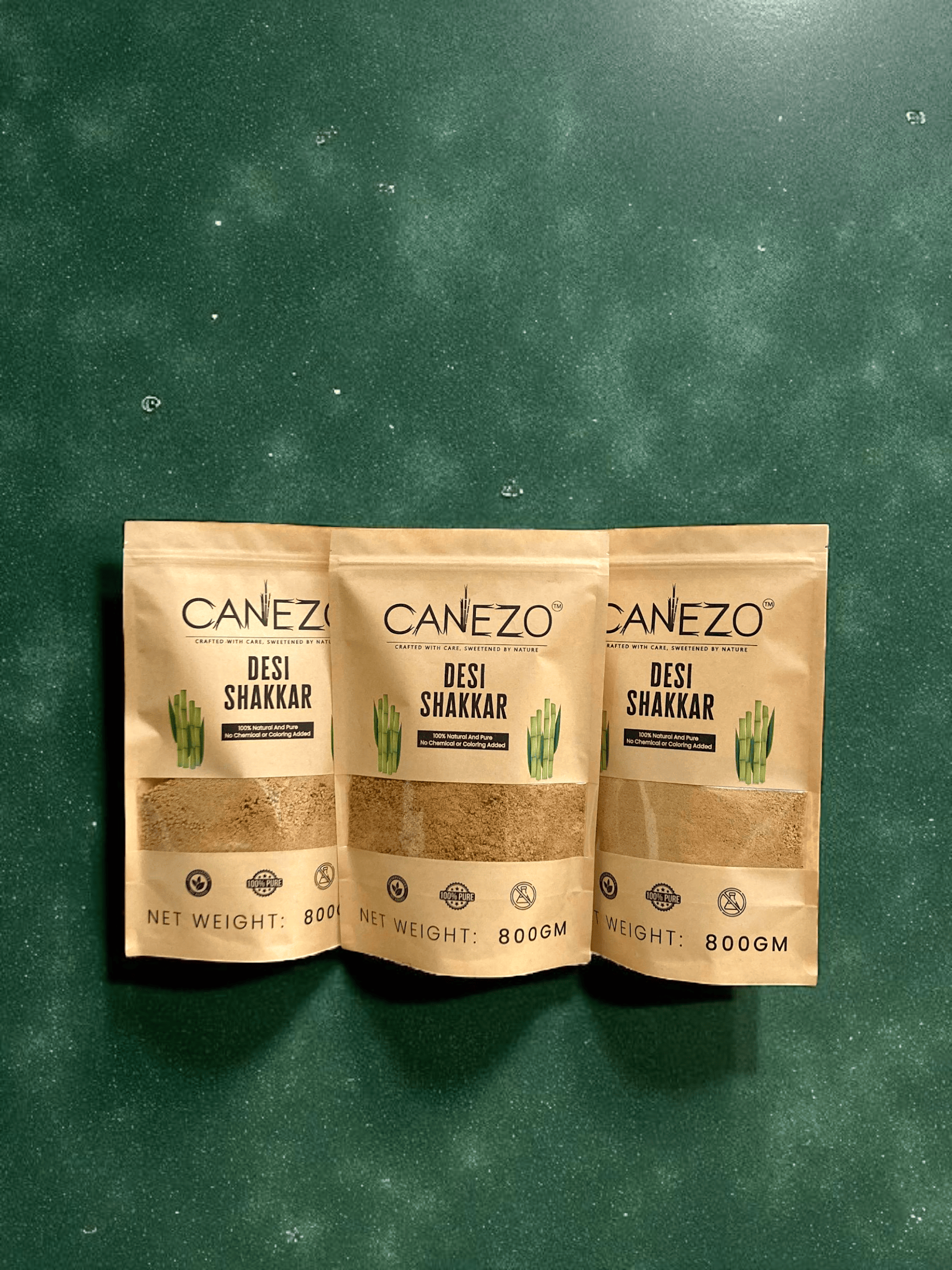 CANEZO DEAL 6 DESI SHAKKAR PACK OF 3 (3 x 800 gm packs)