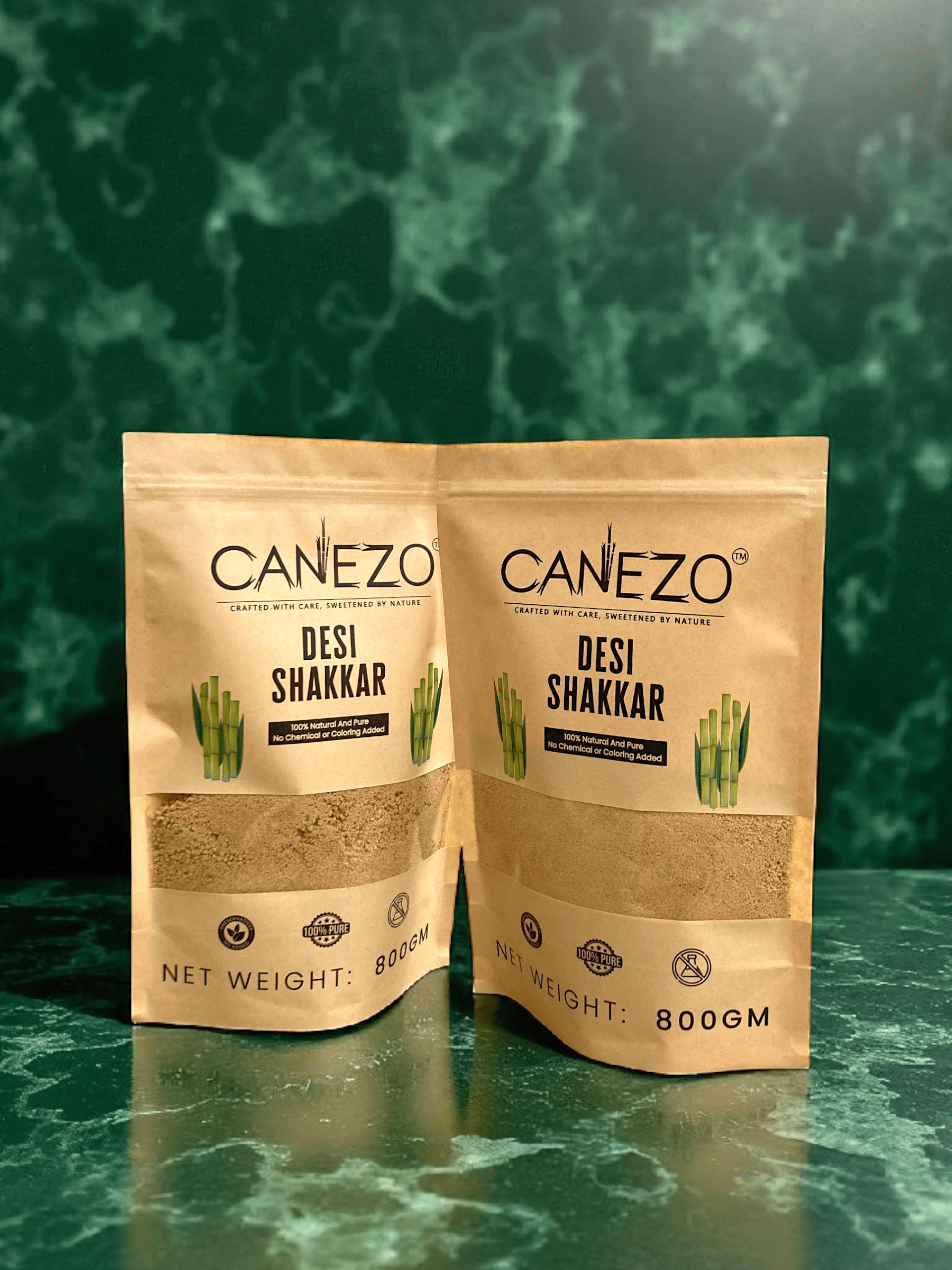 CANEZO DEAL 7 DESI SHAKKAR PACK OF 2 (2 x 800 gm packs)