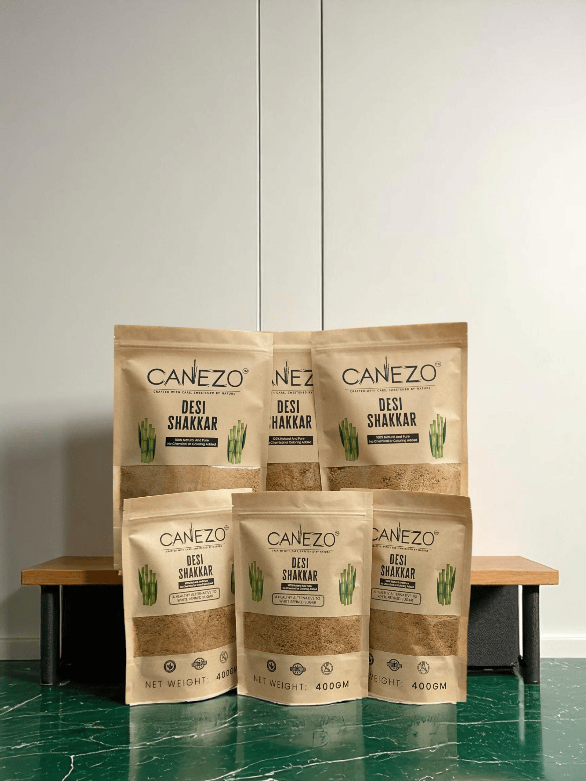 CANEZO DEAL 10 DESI SHAKKAR PACK OF 6 (3 x 800 gm & 3 x 400 gm)