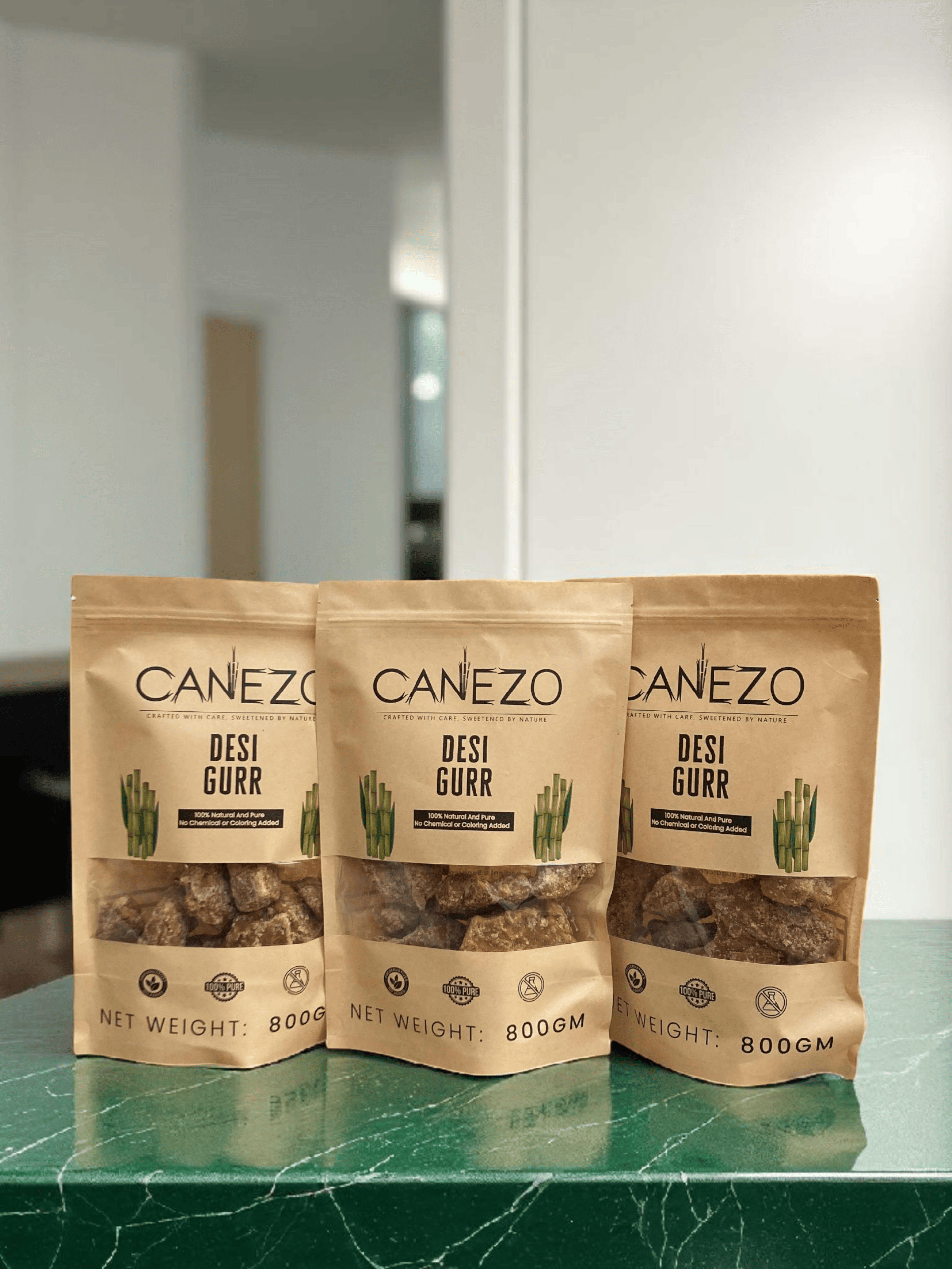 CANEZO DEAL 14 DESI GURR PACK OF 3 ( 3 x 800 gm )