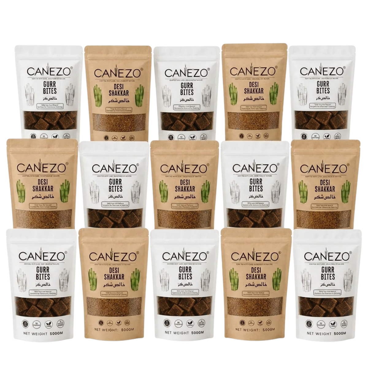 15 Pack Carton - Gurr Bites and Desi Shakkar - Choose Your Combo